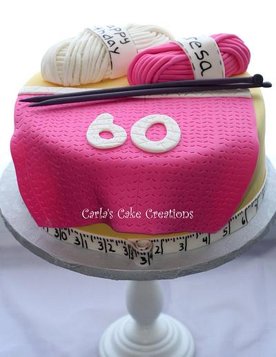Knitting Cake - Cake by Carla
