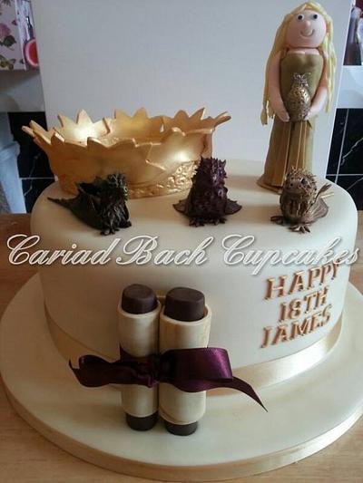 Game of Thrones 18th Birthday Cake - Cake by Angharad