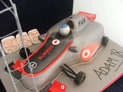 New Season F1 Jenson Button - Cake by Julie Paris