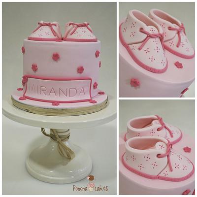 baby shower - Miranda - Cake by Ponona Cakes - Elena Ballesteros