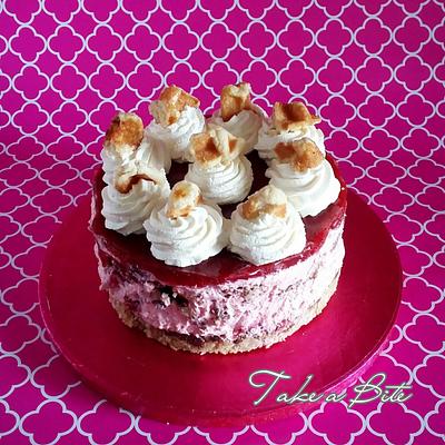Strawberry Waffle Cheesecake - Cake by Take a Bite