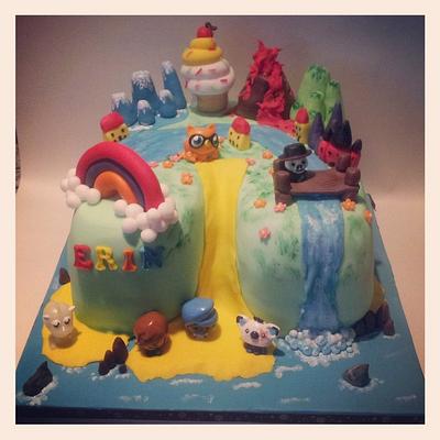 Moshi monster  - Cake by Time for Tiffin 