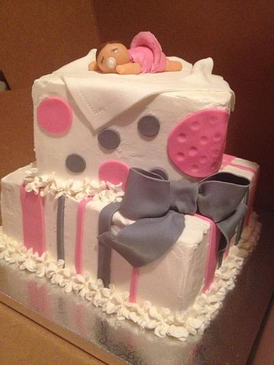 Baby Shower cake - Cake by Love is Cake by Gretchen