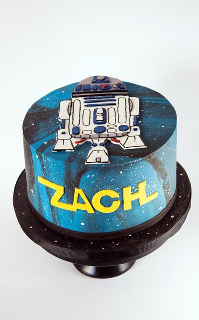 R2D2 Starwars - Cake by Anchored in Cake