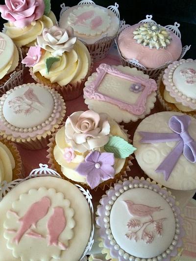 Engagement cupcakes  - Cake by Andrias cakes scarborough