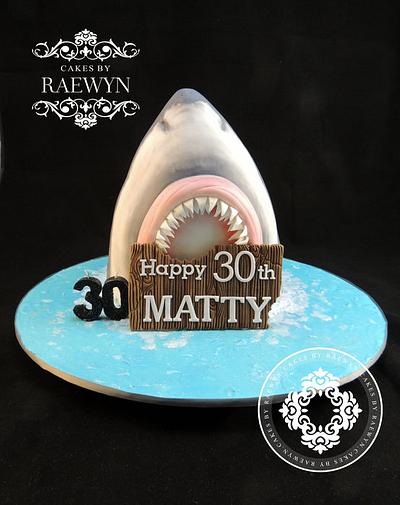 My First Shark rawwrr!! - Cake by Raewyn Read Cake Design