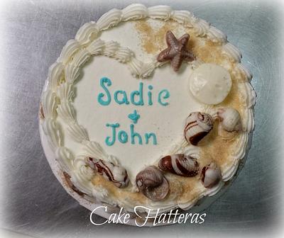 Small Wedding Cake - Cake by Donna Tokazowski- Cake Hatteras, Martinsburg WV