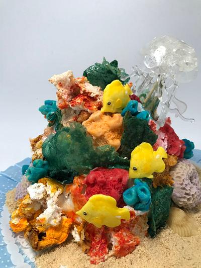 Coral reef cake - Cake by alek0