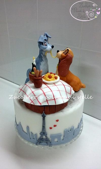 Lady and the Tramp - Cake by Zucchero e polvere di stelle
