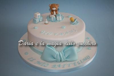 Baptism cake - Cake by Daria Albanese