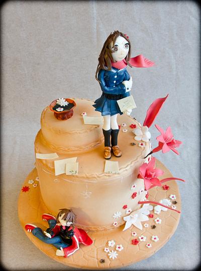 Something in manga style - Cake by Maria Schick