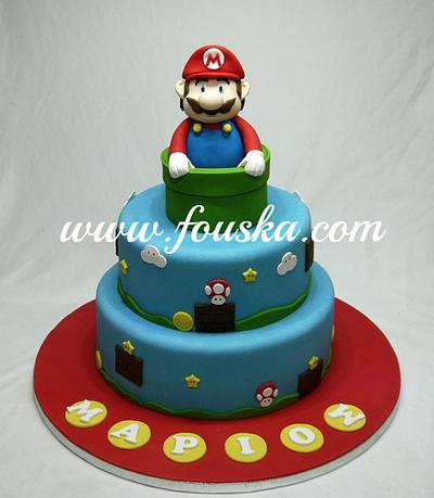 Super Mario - Cake by Georgia