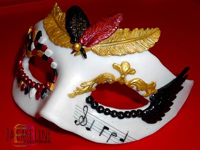 Italian Mask ... just because i wanted to make it :) - Cake by Jacqueline