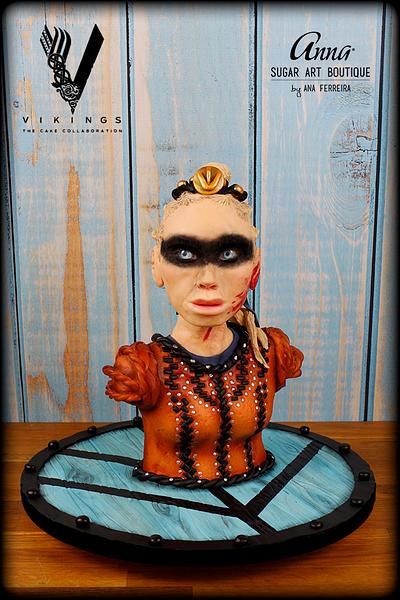 Lagertha - VIKINGS THE CAKE COLLABORATION 2018 - Cake by Anna Sugar Art Boutique