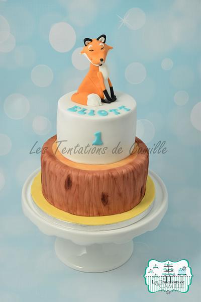 Fox cake - Cake by Les Tentations de Camille