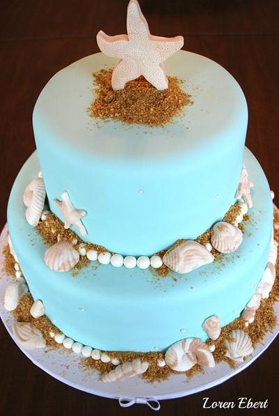 Beach Cake! - Cake by Loren Ebert