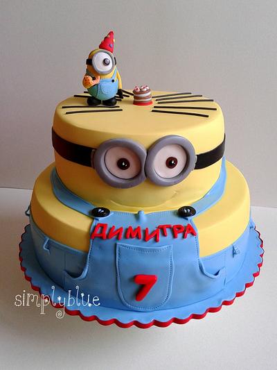Minions cake - Cake by simplyblue