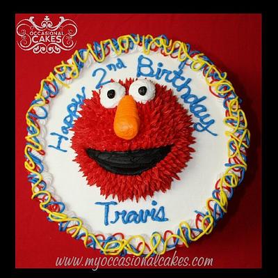 Elmo (TM) cake - Cake by Occasional Cakes