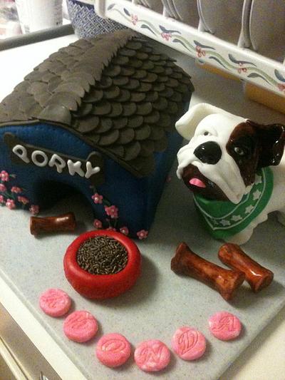 Dog House Cake - Cake by Margarida Myers