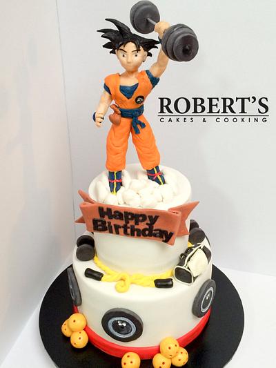 Dragon Ball Z Gym Cake - Cake by Robert Harwood