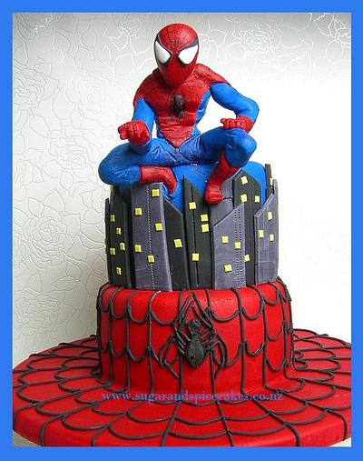 Spiderman Spiderman - Cake by Mel_SugarandSpiceCakes