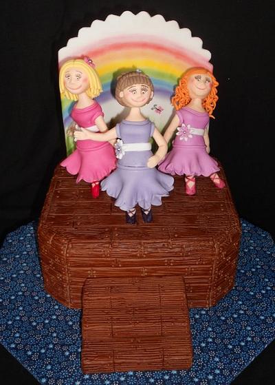 Dance Recital - Cake by Cindy Underwood