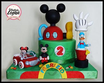 Mickey Mouse clubhouse cake - Cake by mariella
