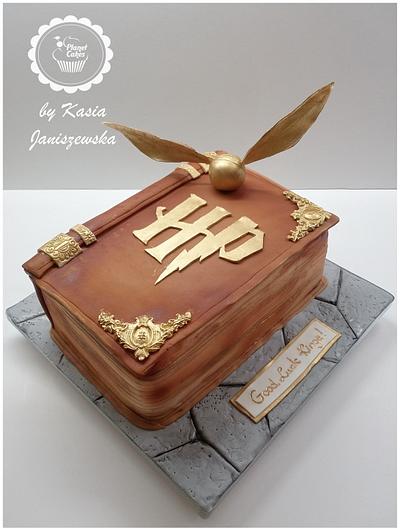 HP Book of Spells  - Cake by Planet Cakes