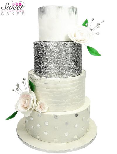 Modern and romance - Cake by Sweet Creations Cakes