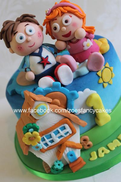 Tickety toc children's cake - Cake by Zoe's Fancy Cakes