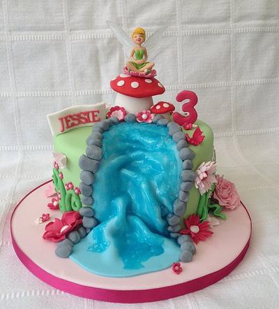 Tinkerbell - Cake by Keeley Cakes