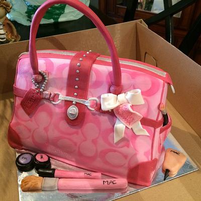 Coach cake purse  - Cake by Dani's Sweet Boutique 