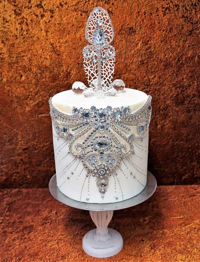 glittering wedding - Cake by Torty Zeiko