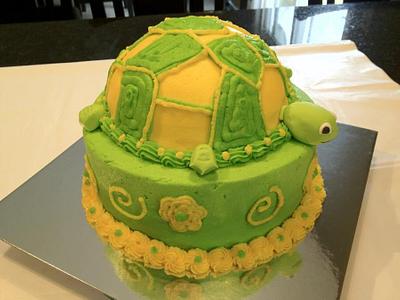 Sister's Turtle - Cake by Dawn Henderson
