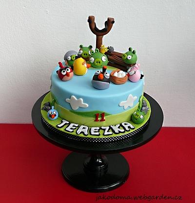 Angry Birds - Cake by Jana