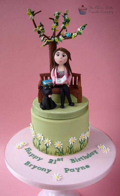 21st Birthday Cake - Cake by Amanda’s Little Cake Boutique