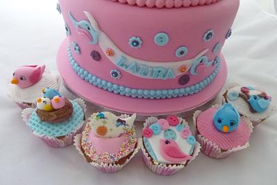 Birdie cupcakes - Cake by cupcakeleen