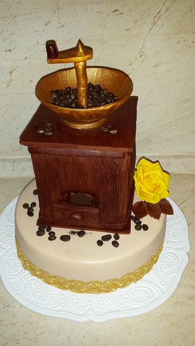 Coffee mill cake - Cake by Benny's cakes
