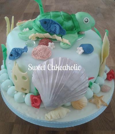 Sea Life Cake - Cake by SweetCakeaholic1