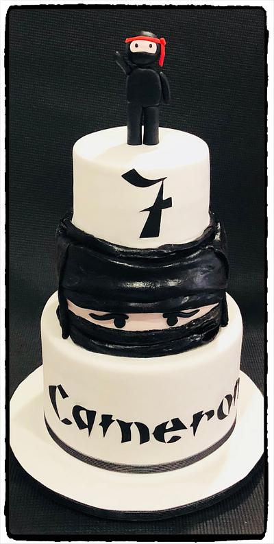 Ninja!! - Cake by Rhona