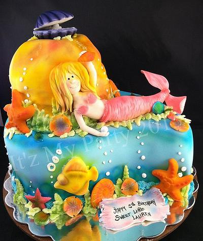 Barbie Mermaid - Cake by It'z My Party Cakery