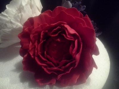 My first Peony's :) - Cake by Take The Cake