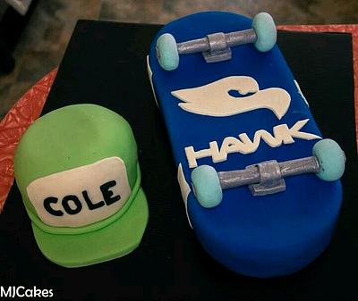 tony hawk skateboard - Cake by melissa