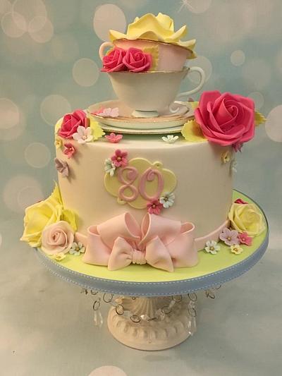 More Teacups - Cake by Shereen