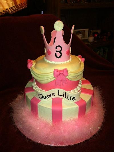 Princess/Queen Cake - Cake by TastyMemoriesCakes