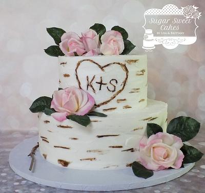 Birch Wood Wedding - Cake by Sugar Sweet Cakes