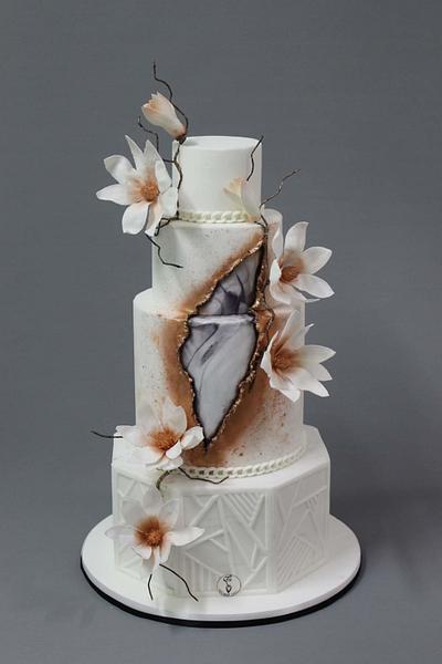 Wedding cake - Cake by  Gentlemen's Cakes
