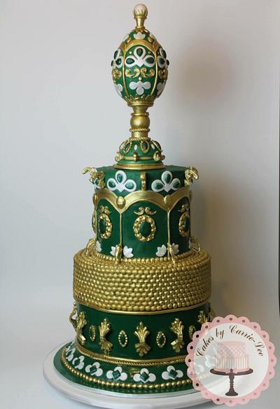 Emerald jewel - Cake by Cakesbycarrielee