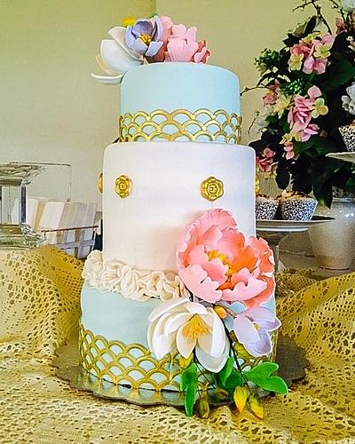 Shabby Chic - Cake by Lolo 