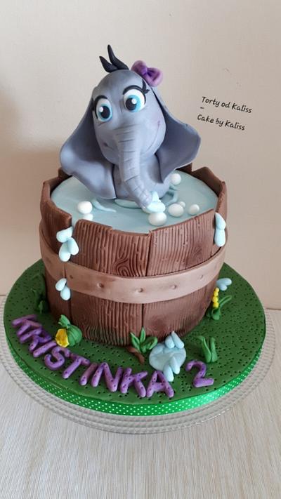 Miss Elephant - Cake by Kaliss